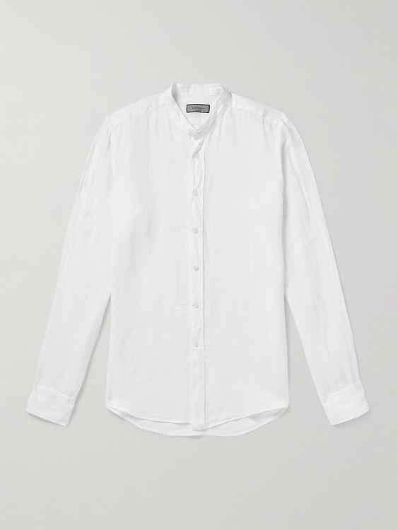 White casual shirt from Canali