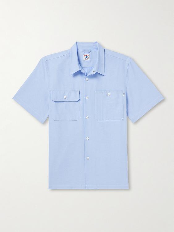 Light blue short sleeve shirt from Randy's Garments