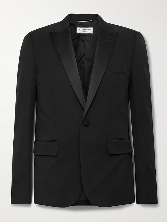 Black blazer from Saint Laurent
