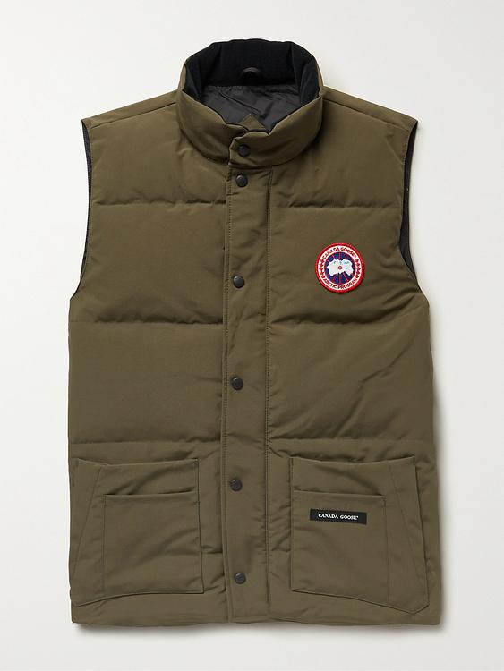 Dark green vest from Canada Goose