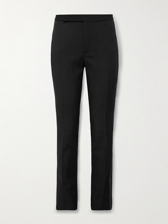 Black formal trousers from Saint Laurent