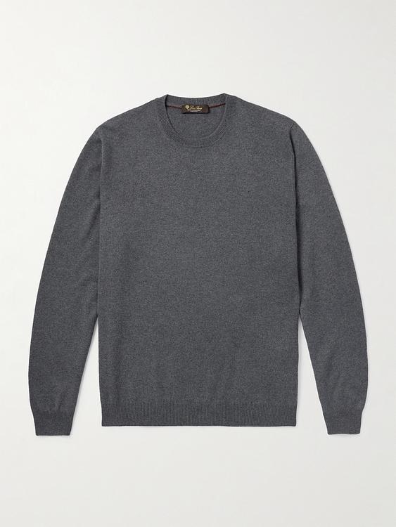 Dark grey sweatshirt from Loro Piana