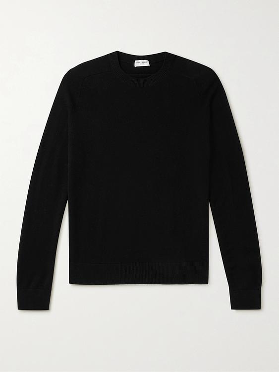 Black sweatshirt from Saint Laurent