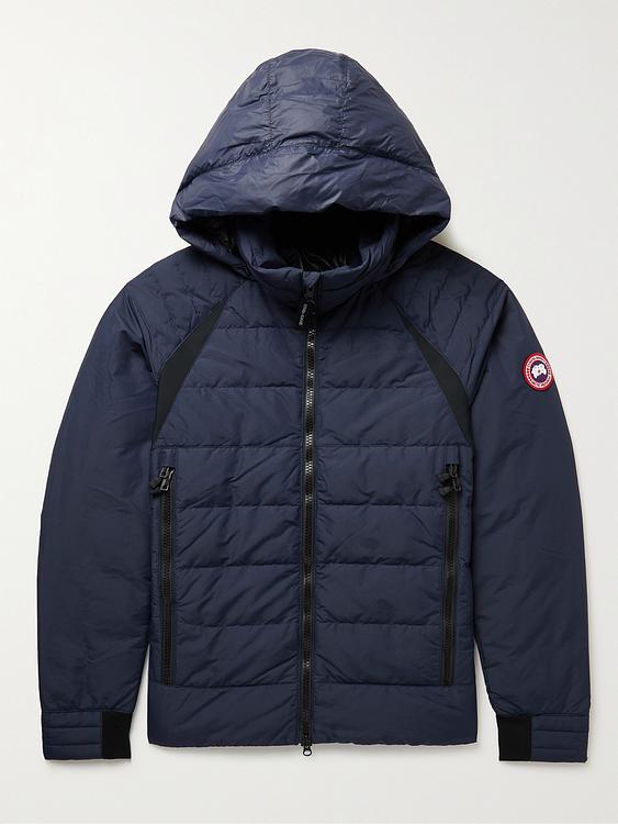 Black down jacket from Canada Goose