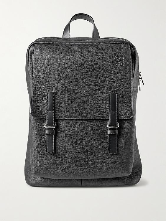 Black backpack from Loewe