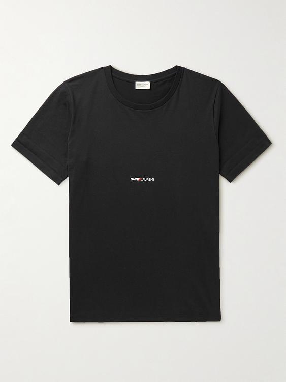 Black t-shirt from Saint Laurent