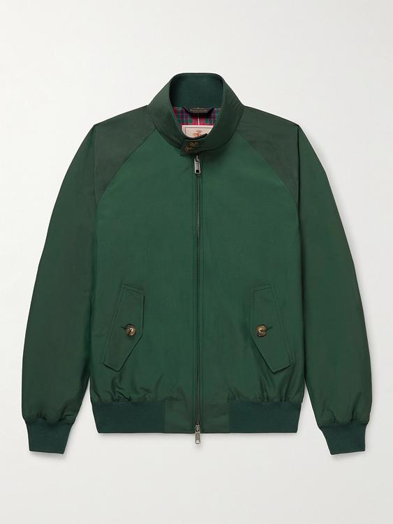 Dark green casual jacket from Baracuta