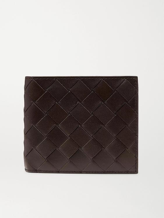 Dark brown wallet from Bottega Veneta