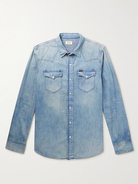 Blue denim shirt from Polo Ralph Lauren