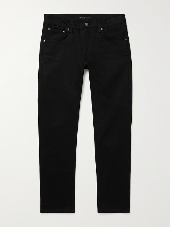 Black chinos from Nudie Jeans