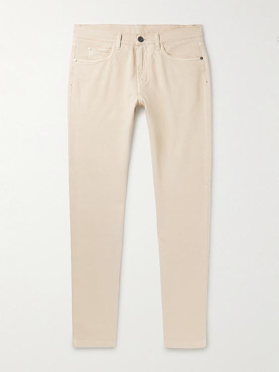Beige chinos from Loro Piana