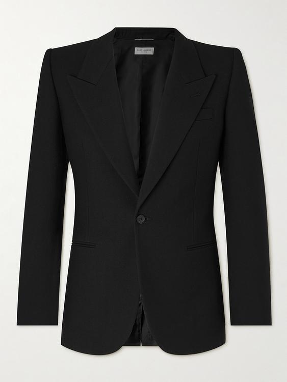 Black blazer from Saint Laurent