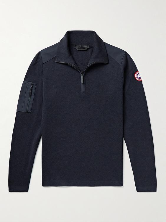 Black half-zip from Canada Goose