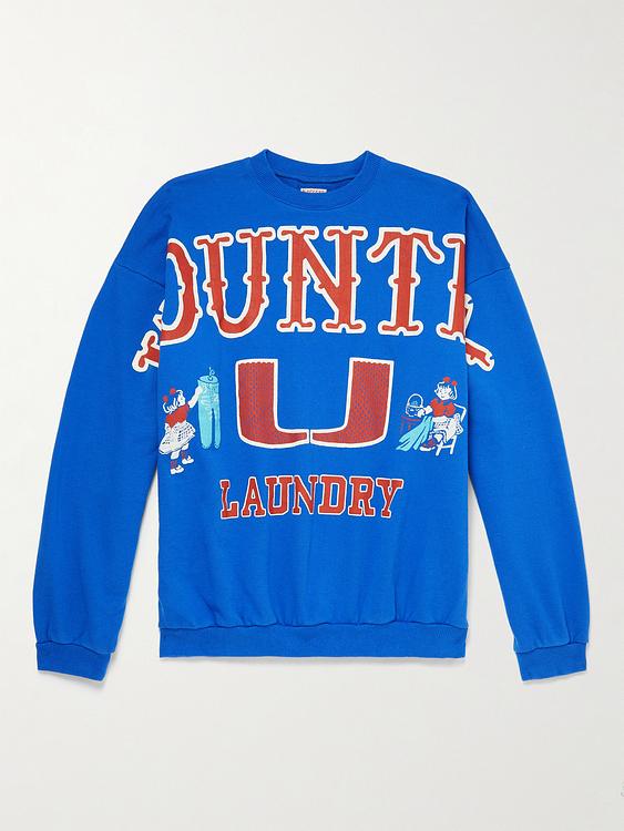 Blue sweatshirt from Kapital