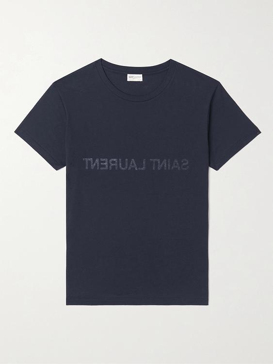 Dark grey t-shirt from Saint Laurent