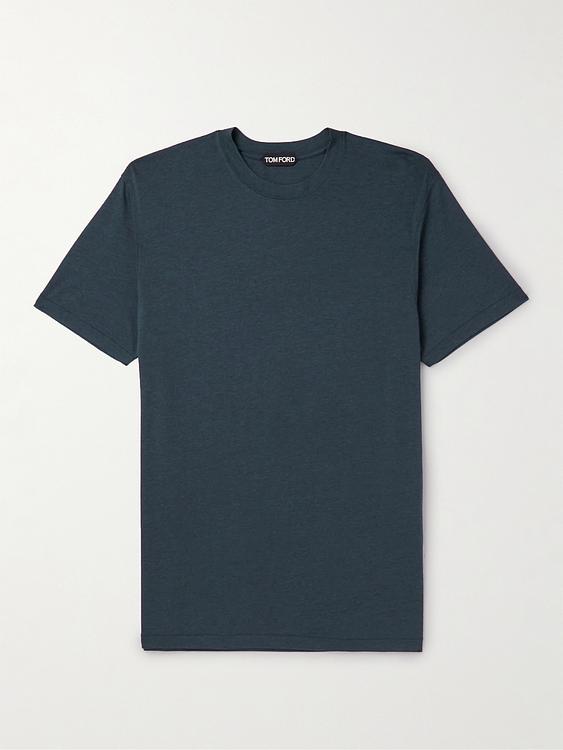 Dark grey t-shirt from Tom Ford