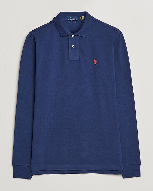 Dark blue long sleeve polo shirt from Polo Ralph Lauren