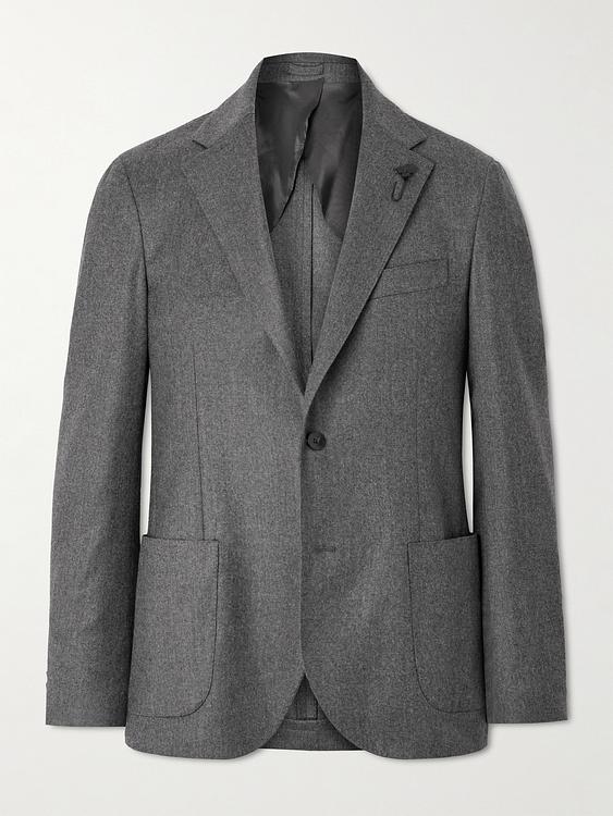 Dark grey suit jacket from Lardini