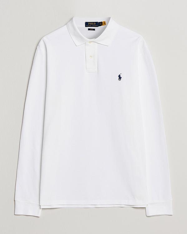 White long sleeve polo shirt from Polo Ralph Lauren