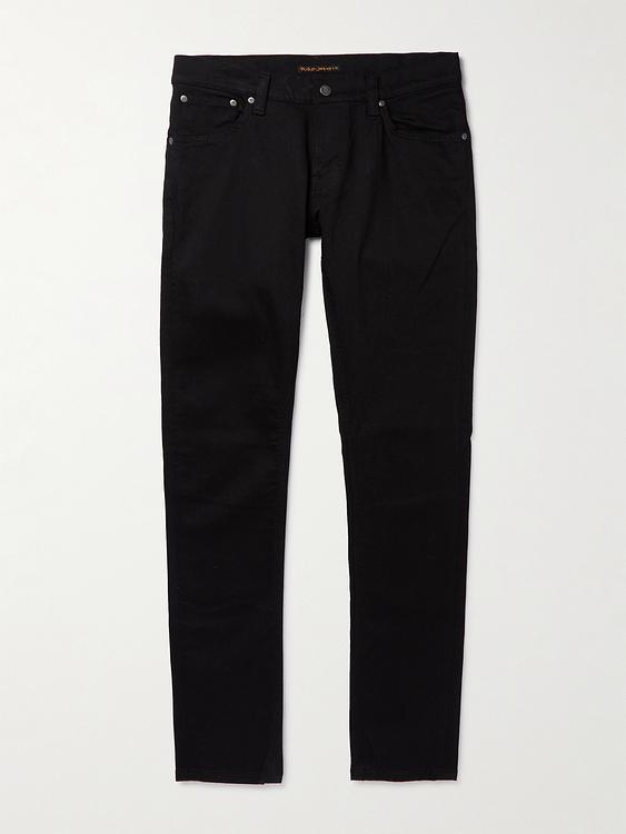Black chinos from Nudie Jeans