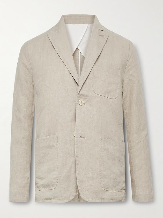 Beige blazer from Alex Mill