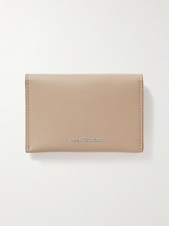 Taupe wallet from Acne Studios