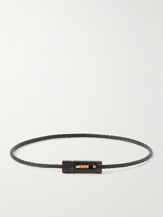 White bracelet from Le Gramme