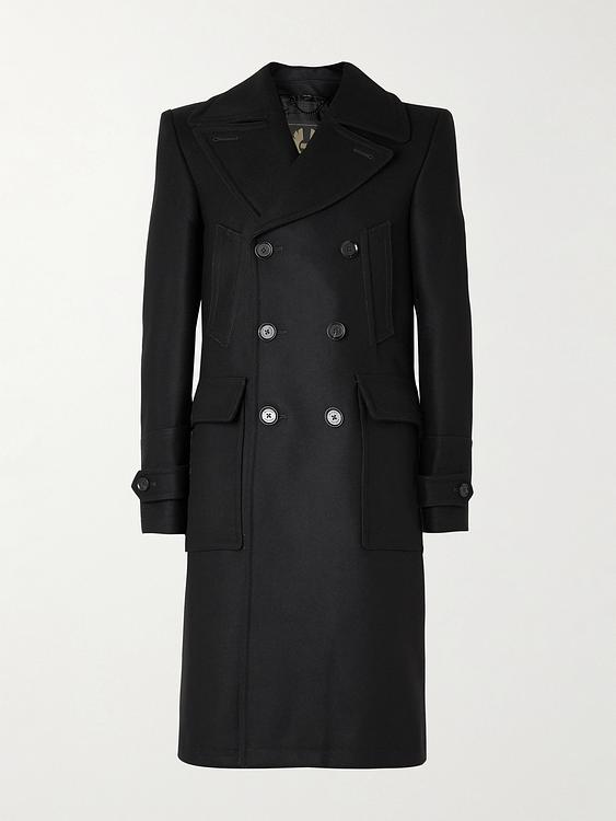 Black coat from Belstaff
