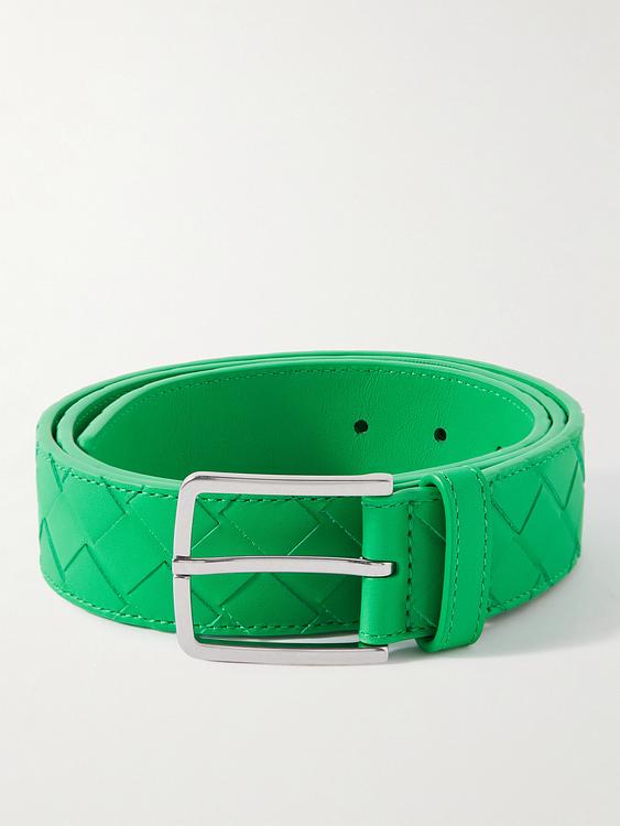 Multicolor belt from Bottega Veneta