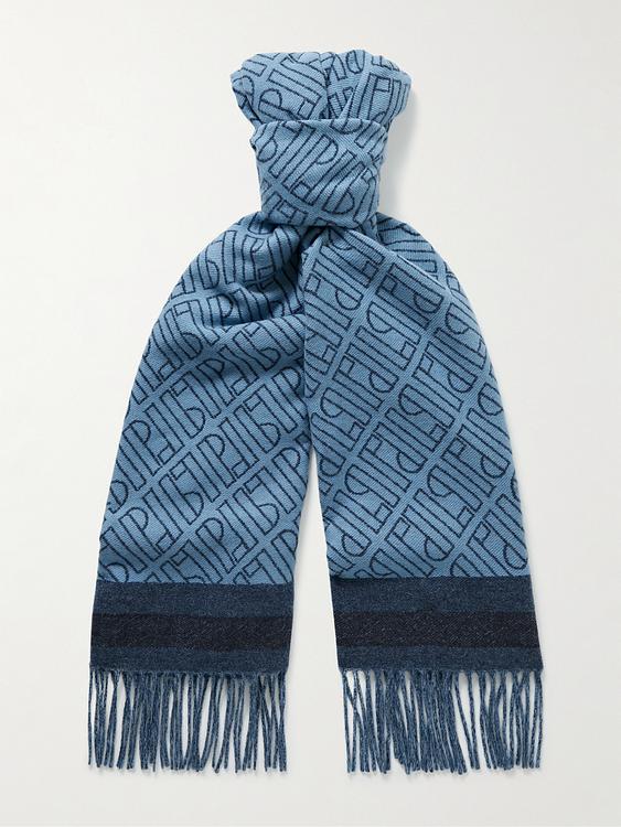 Blue scarve from Loro Piana