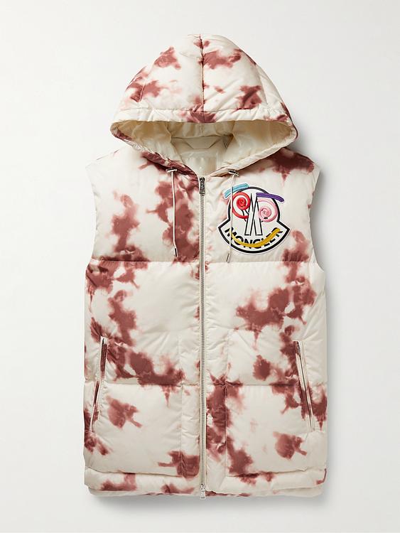 Beige vest from Moncler Genius