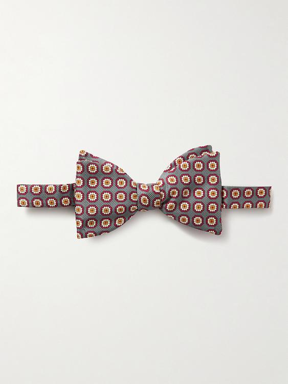 Dotted multicolor bow tie from Sulka