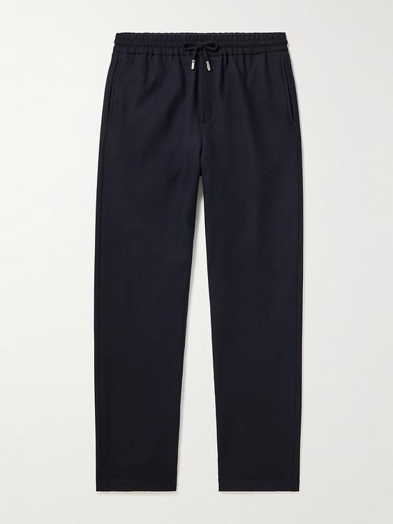 Black casual trousers from Mr P.