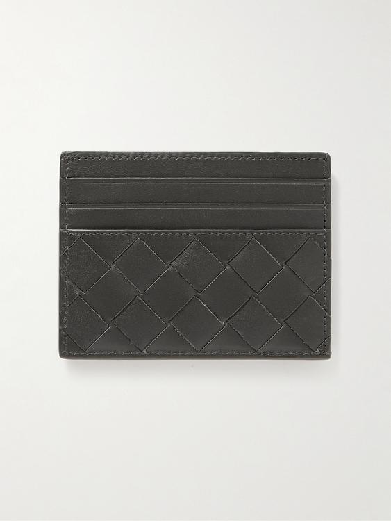 Dark grey wallet from Bottega Veneta
