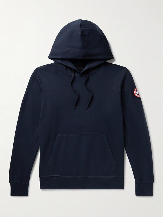 Black hooded sweatshirt from Canada Goose