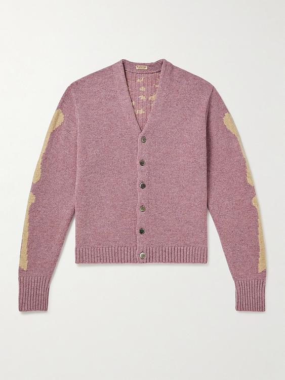 Light purple cardigan from Kapital