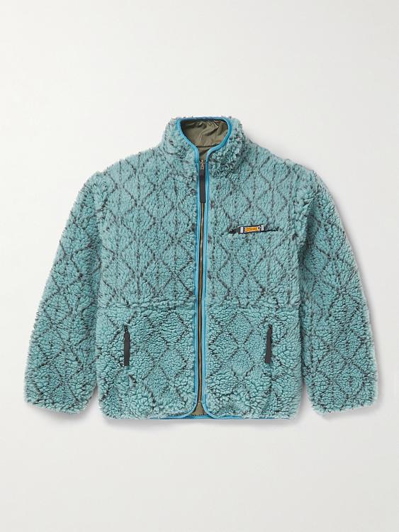 Blue fleece jacket from Kapital