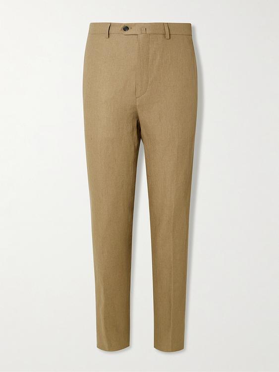 Brown chinos from Loro Piana