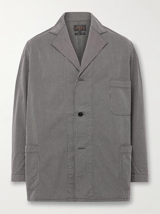 Grey casual jacket from Beams Plus