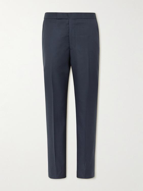 Dark grey suit trousers from Richard James