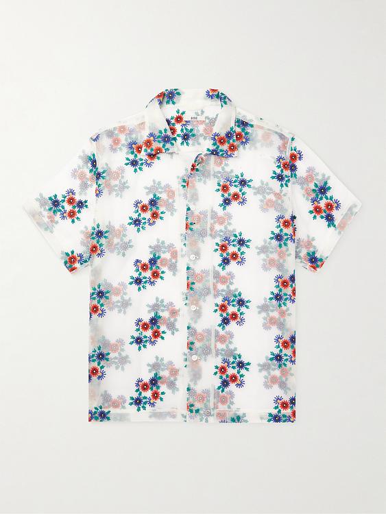 White short sleeve shirt from Bode