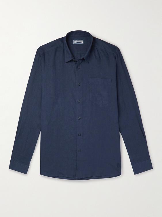 Dark blue casual shirt from Vilebrequin
