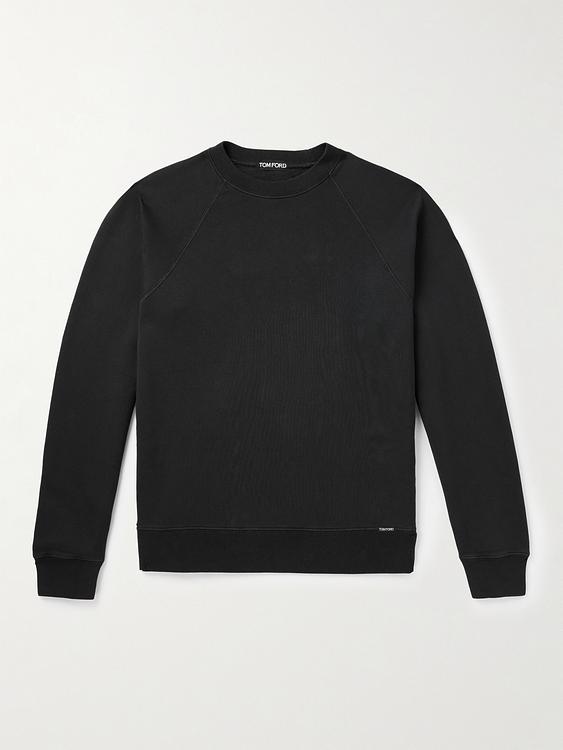 Black sweatshirt from Tom Ford
