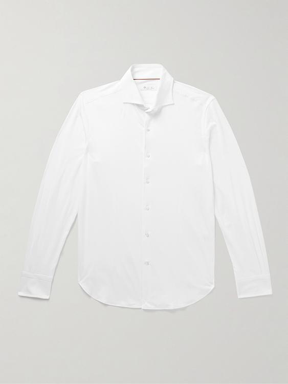 White casual shirt from Loro Piana
