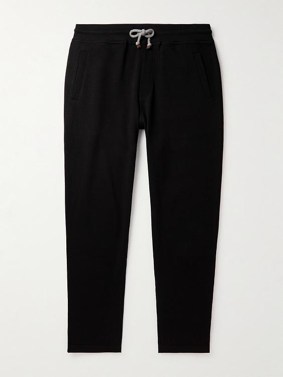 Black sweatpants from Brunello Cucinelli
