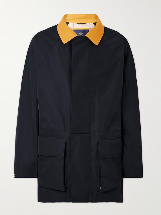 Black coat from Loro Piana