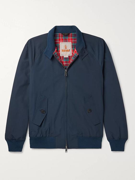 Dark blue casual jacket from Baracuta