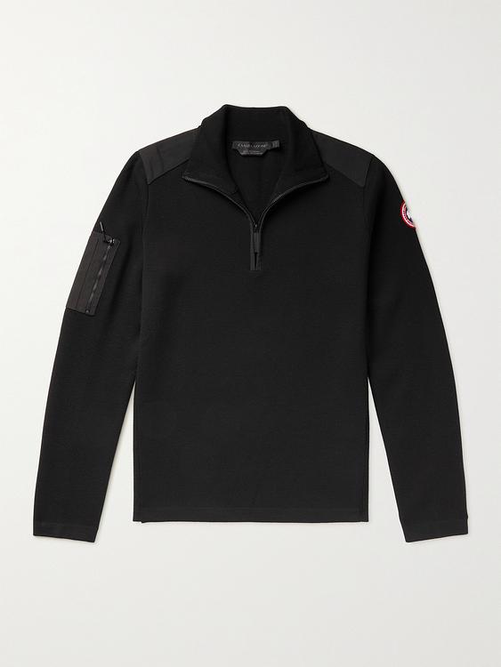Black half-zip from Canada Goose