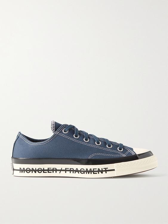 Dark blue sneakers from Moncler
