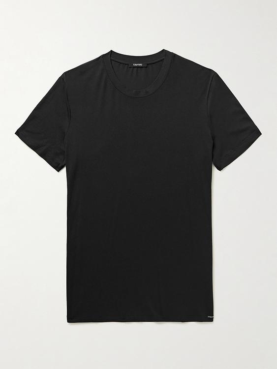 Black t-shirt from Tom Ford
